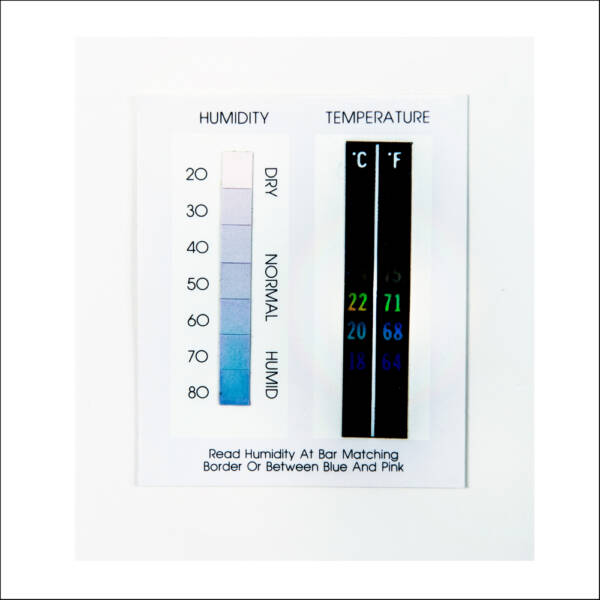 HUMIDITY INDICATOR CARDS